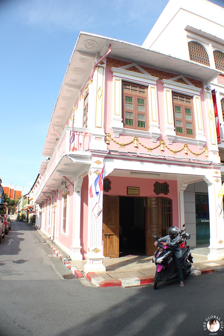 The Global Girl Travels: Strolling through Old Phuket Town, Southern Thailand.
