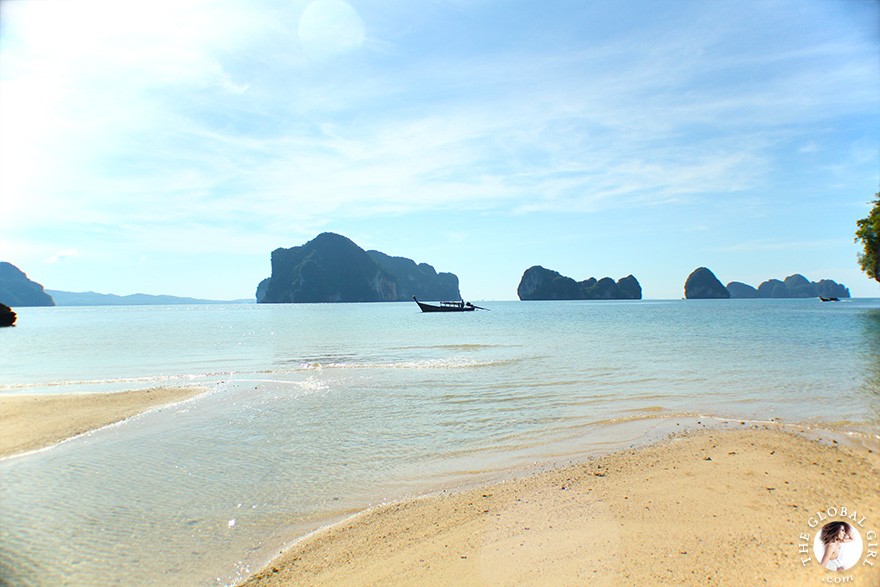 The Global Girl Travels: Koh Pakbia Island Beach in the Andaman Sea, Southern Thailand.