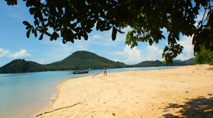 The Global Girl Travels: Khai Nok Island Beach in the Andaman Sea, Southern Thailand