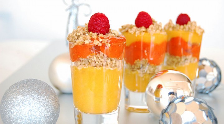 Mango & Raspberry Parfait